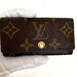 Rare Louis Vuitton 4 Key Case Holder Vintage 1998